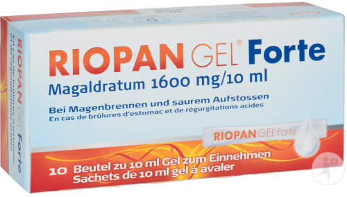 Riopan Gel Forte 1600mg Sachet 10x10ml