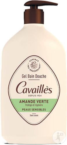 Rogé Cavaillès Gel Bain Et Douche Surgras Actif Amande Verte Peaux Sensibles Flacon 1l