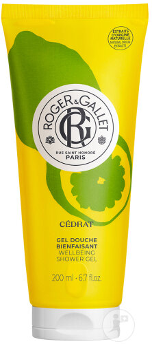 Roger & Gallet Cédrat Gel Douche Bienfaisant Tube 200ml