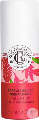 Roger&Gallet Parfum Solide Gingembre Rouge Stick 5g