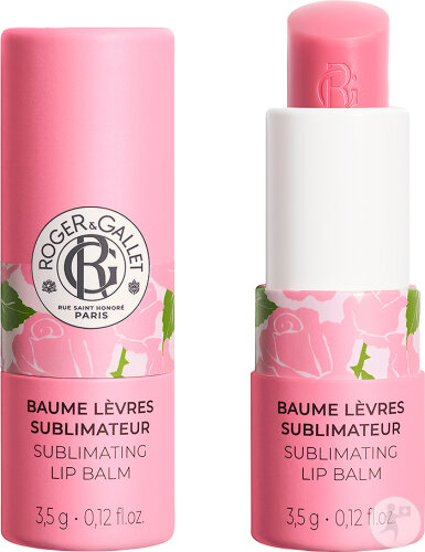 Roger&Gallet Rose Baume Lèvres Sublimateur Rose 3,5g