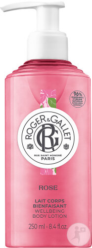 Roger&Gallet Rose Lait Corps Bienfaisant Flacon Pompe 250ml