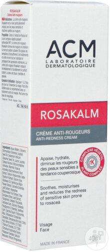 Rosakalm Plante System Crème Anti-Rougeurs Tube 40ml