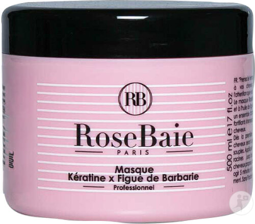 Rosebaie Masque Figue De Barbarie + Kératine Pot 500ml