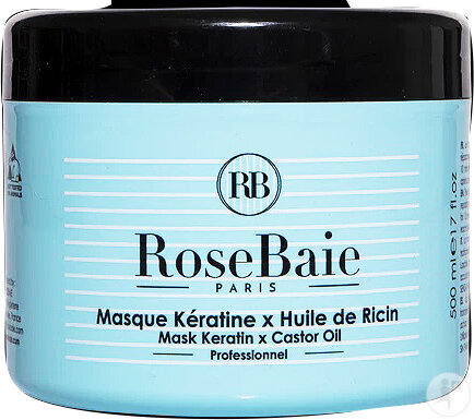 Rosebaie Masque Keratine X Ricin Pot 500ml