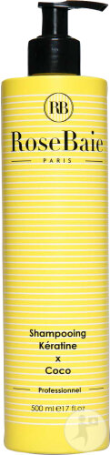 Rosebaie Shampoing Coco + Kératine Flacon Pompe 500ml