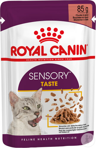 Royal Canin Feline Health Nutrition Sensory Taste In Gravy 12x85g