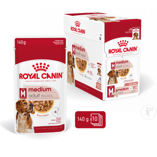 Royal Canin Size Health Nutrition Medium Adult 10x140g-3