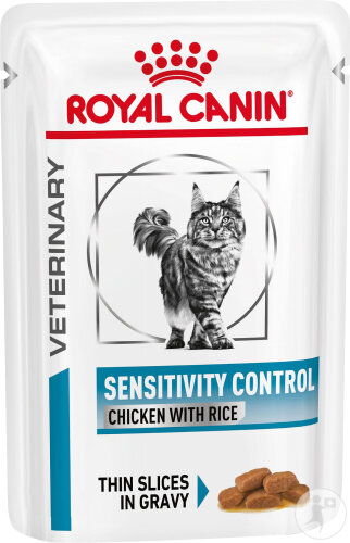 Royal Canin Veterinary Diet Feline Sensitivity Control Poulet Avec Riz Sachets 12x85g