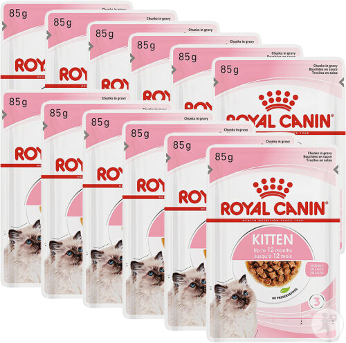 Royal Canin Veterinary Diet Kitten Bouchées En Sauce 12x85g