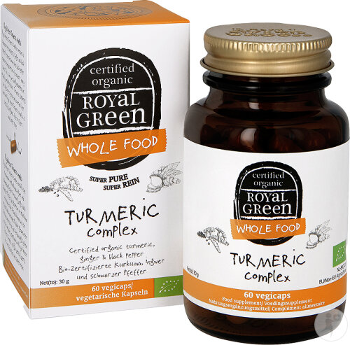 Royal Green Turmeric Complex 60 Capsules Végétales