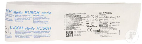 Rusch Aquaflate Sonde Ballon Avec Séringue Preremplie Ch14 1 Pièce