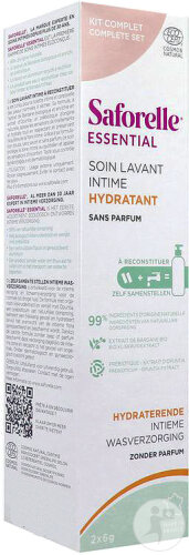 Saforelle Essential Soin Lavant Intime Hydratant 2x6g