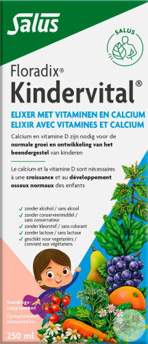 Salus Floradix-Kindervital Multivitamine Avec Calcium Flacon 250ml