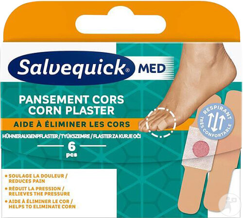 Salvequick Pansement Cors 6