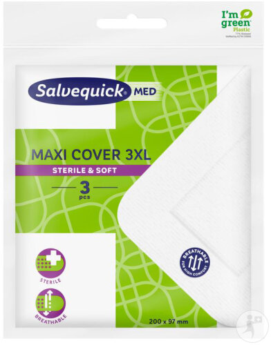 Salvequickmed Maxi Cover 3XL 3 Pièces