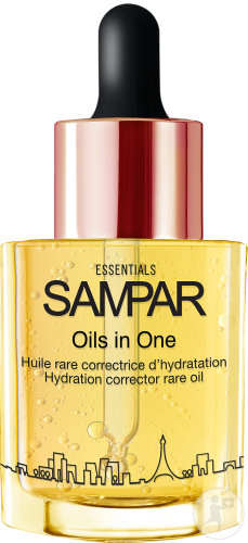 Sampar Oils In One Huile Rare Correctrice D’Hydratation Flacon Compte-Gouttes 30ml