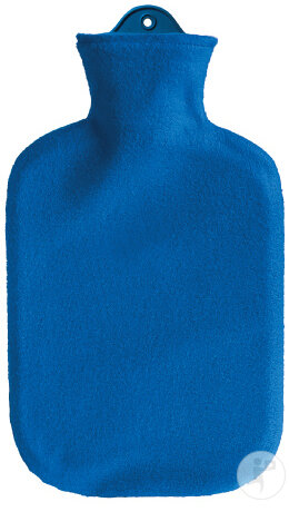 Sänger Bouillotte 2l Housse Polaire Bleu 1 Pièce