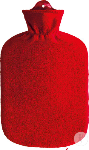 Sänger Bouillotte 2l Housse Polaire Rouge 1 Pièce