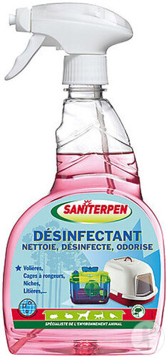 Saniterpen Désinfectant Environnement Des Animaux Spray 750ml