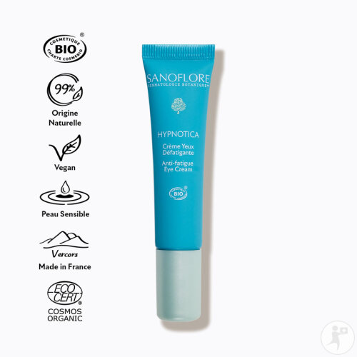 Sanoflore Hypnotica Crème Yeux Défatigante Bio Tube 15ml-5