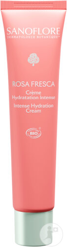 Sanoflore Rosa Fresca Crème Riche Hydratation Continue Peaux Normales À Sèches Tube 40ml