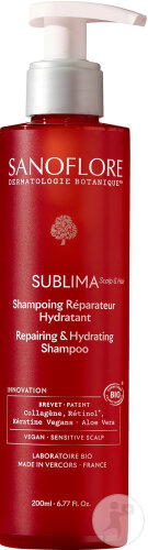 Sanoflore Sublima Shampooing Réparateur Flacon Pompe 200ml