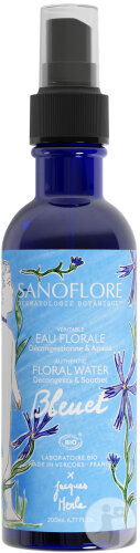 Sanoflore Véritable Eau Florale De Bleuet Messicole Yeux Fatigués Spray 200ml
