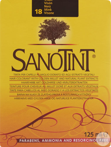 Sanotint Teinture Cheveux 18 Vison 1 Kit