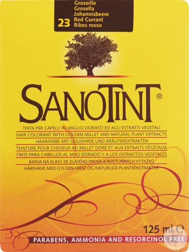 Sanotint Teinture Cheveux 23 Groseille 1 Kit