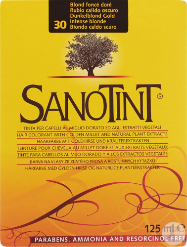 Sanotint Teinture Cheveux 30 Blond Foncé Doré 1 Kit