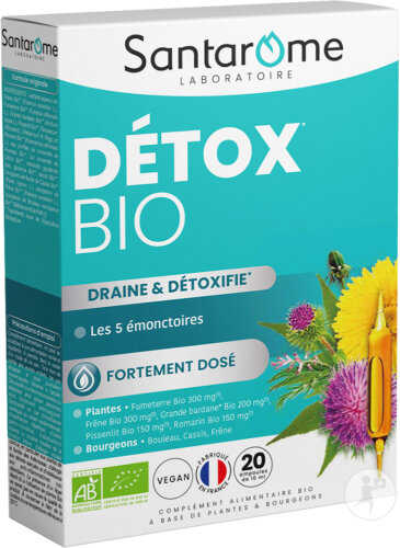 Santarome Detox Bio 20 Ampoules