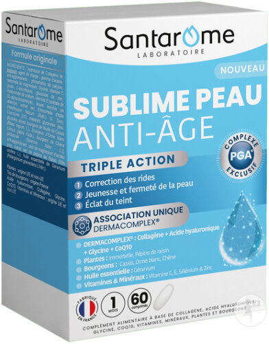 Santarome Sublime Peau Anti-Âge Régénérateur Et Fermeté 60 Comprimés