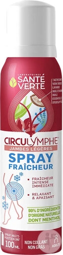 Santé Verte Circulymphe Spray Fraîcheur Jambes Légères 100ml
