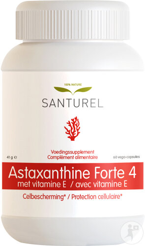 Santurel Astaxanthine Forte 4 Avec Vitamine E 60 Capsules