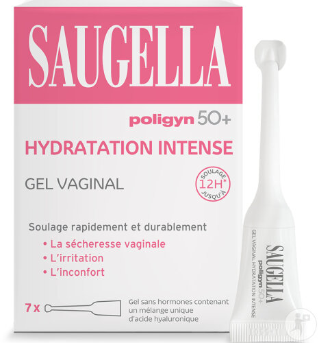 Saugella Poligyn 50+ Gel Vaginal Hydratation Intense 7x4ml