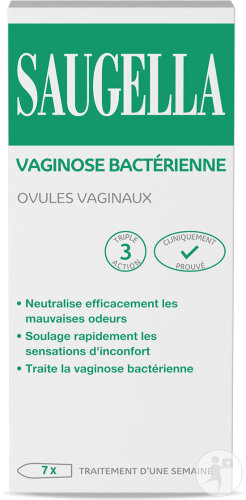 Saugella Vaginose Bactérienne Ovules Vaginaux 7 Pièces