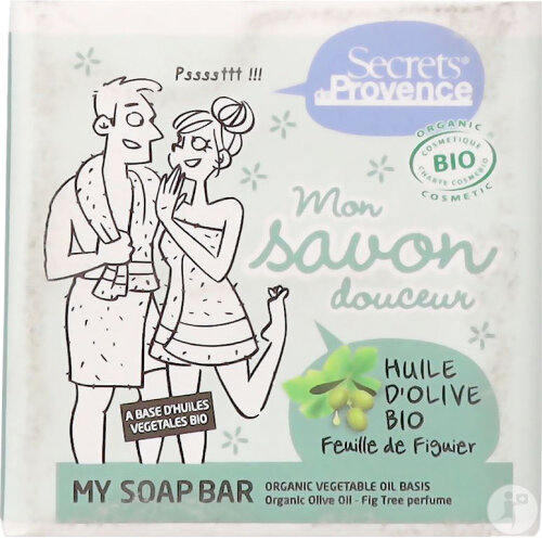Secrets De Provence Savon Huile D’Olive Bio 100g