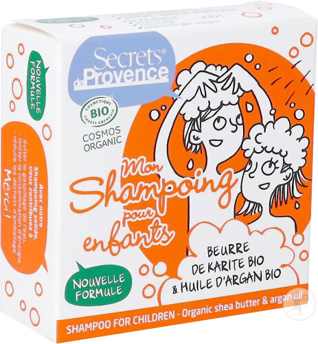 Secrets De Provence Shampoing Solide Enfants Bio 85g