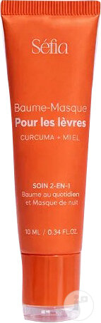 Sefia Baume-Masque Pour Les Lèvres Curcuma + Miel 10ml