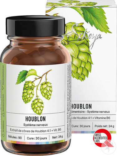 Sekoya Houblon Système Nerveux 90 Gélules