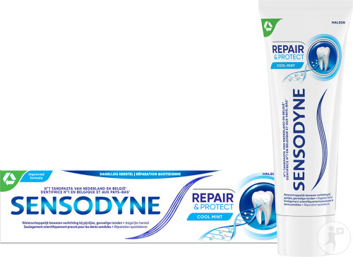 Sensdoyne Repair & Protect Cool Mint Dentifrice Tube 75ml