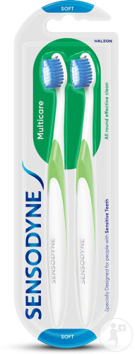 Sensodyne Brosse À Dents MultiCare Soft Duopack 2 Pièces