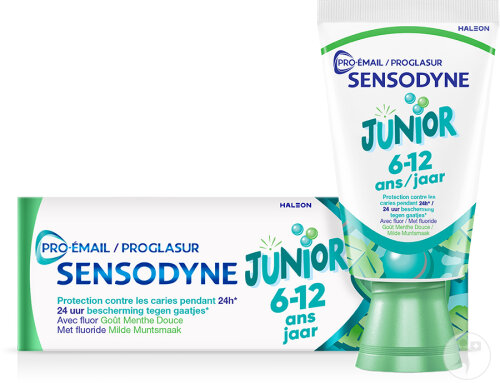 Sensodyne Pro-Émail Dentifrice Junior 6-12 Ans Menthe Douce 50ml
