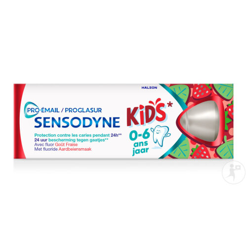 Sensodyne Pro-Émail Enfants 2-6 Ans Dentifrice Gout Fraise 50ml-2