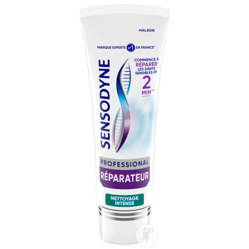 Sensodyne Professional Dentifrice Réparateur Et Nettoyage Intense Tube 75ml-2