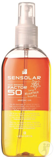 Sensolar Spray Solaire SPF50 Sans Émulsifiant 100ml