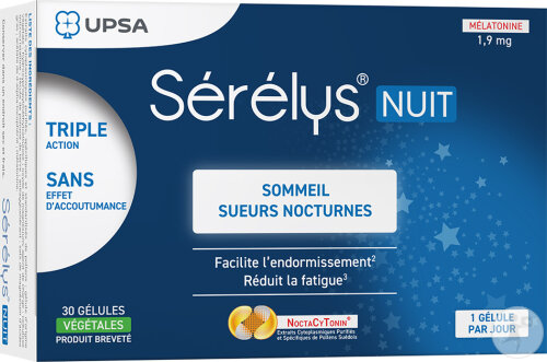 Sérélys Nuit 30 Gélules