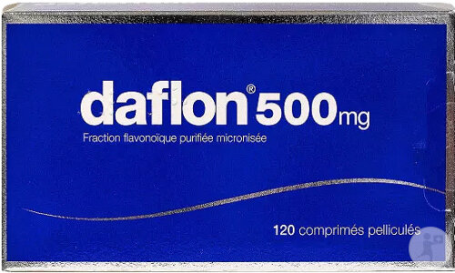 Servier Daflon 500mg 120 Comprimés Pelliculés