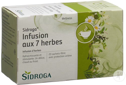 Sidroga Tisane Aux 7 Herbes 20 Sachets